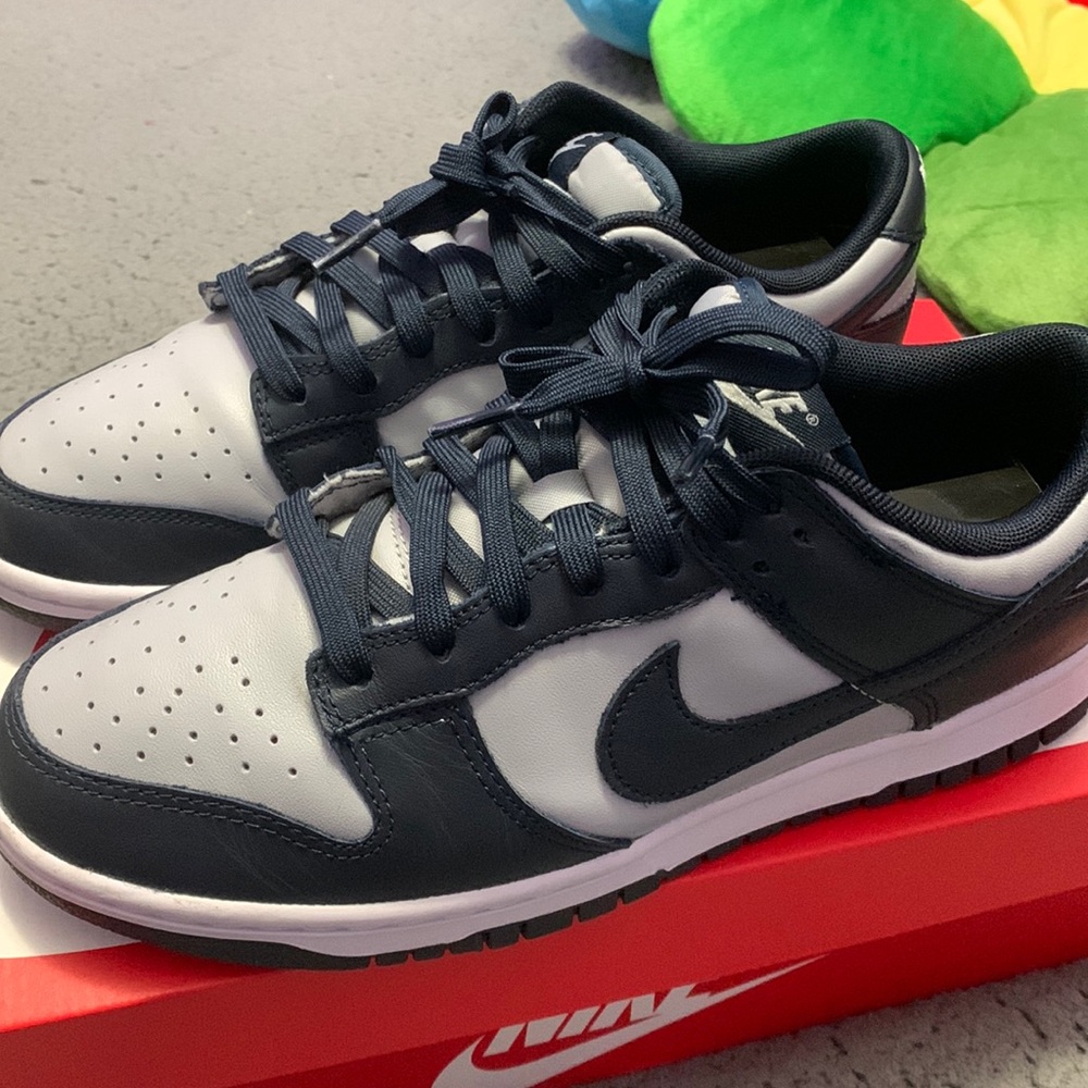 ⚫️Georgetown dunks ⚫️ worn a bit